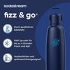 SodaStream Thermoflasche Metallflasche Fizz&go COOL DWS, 0,9 l, Trinkflasche, kompatibel mit SodaStream DUO, E-DUO, TERRA, ART & ENSO Wassersprudler Bild 3