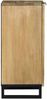 Sideboard, Kommode Braun 40 x 33 x 75 cm massives Mangoholz j1347p Bild 4
