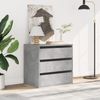 vidaXL Kommode Betongrau 60x41x58 cm Holzwerkstoff 852846 Bild 3