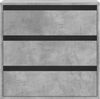 vidaXL Kommode Betongrau 60x41x58 cm Holzwerkstoff 852846 Bild 4
