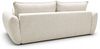 Selsey 'Zordo' 3-Sitzer Schlafsofa in Chenille mit Bettkasten, Hellbeige Bild 5