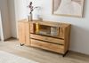 Sideboard Wildeiche 160x43x87 natur geölt WIEN #220 Bild 3