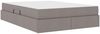 vidaXL Aufbewahrungsbett mit Matratze Taupe 140 x 200 cm Polyester 3399667 Bild 5