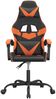 vidaXL Gaming-Stuhl Drehbar Schwarz und Orange Kunstleder, Drehbar [349549] Bild 3