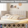 Flieks Polsterbett, Leinen Daybett Tagesbett Schlafsofa 90x200cm mit LED und USB Aufladen Bild 3