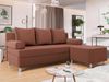 'Dover' Schlafsofa, mit Polsterhocker, Rosa, 86 x 192 x 80 cm Bild 2