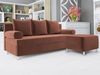 'Dover' Schlafsofa, mit Polsterhocker, Rosa, 86 x 192 x 80 cm Bild 3