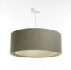 BPS Koncept 06A-020-50 Hängeleuchte BOHO ELEGANT E27 1x40W Stoff strukturiert auf PVC-Kunststoff grau, creme H:90cm Ø50cm dimmbar Bild 4
