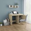 Schreibtisch, Spanplatte Sonoma-Eiche, 100 × 50 × 76 cm Bild 3