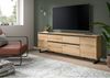 Lowboard B/H/T: 188x65x36 cm in Evoke Oak Nachbildung und schwarz Bild 5