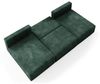 Wohnlandschaft Sofa mit Schlaffunktion NATALIA in Stoff Tilia Grün Bild 5