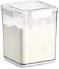 ZELLER 14777 Vorratsdose 4200 ml aus Kunststoff transparent mit Löffel, ca. 18 x 18 x 20,5 cm Bild 3