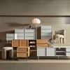Nachttisch Tours Melamin MDF, modern mit 2 Schubladen und viel Stauraum, Sand, 51x45x42 cm Bild 2