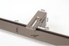 Deco-Raum® Gardinenschiene Innenlauf Loft | Länge: 80cm | Befestigung: Deckenträger | Material: Aluminium | Farbe: Edelstahl optik Bild 2