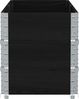 vidaXL Pflanzkasten Schwarz 150x50 cm Massivholz Kiefer 3295436 Bild 4