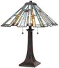 Elstead Lighting Maybeck Tischleuchte 2-Light Tiffany-Stil Bronze E27 Bild 2