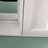 Weißer Spiegelschrank im Landhausstil Holz Bild 3