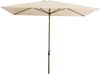 Derby by Doppler Sonnenschirm / Kurbelschirm "Basic Lift neo 200 x 250", natur, 250 x 200 cm Bild 2