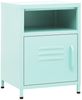 vidaXL Nachttisch Minzgrün 35x35x51 cm Stahl 336221 Bild 2