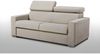Schlafsofa 3-Sitzer Stoff VIZIR - Beige - Liegefläche: 140 cm - Matratzenhöhe: 14 cm mit Memory Schaum Bild 4