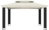 vidaXL Pavillon mit Doppeldach Creme 3,94x2,96 m Stahl 368446 Bild 3