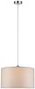 Paulmann No. 70924 Pendelleuchte Tessa Creme, Eisen gebürstet 45 cm Bild 3