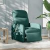 vidaXL Massagesessel Elektrisch Dunkelgrün Stoff 3302968 Bild 2