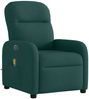 vidaXL Massagesessel Elektrisch Dunkelgrün Stoff 3302968 Bild 4