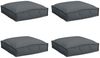 vidaXL Kissen 4 pcs Anthrazit 40 x 40 x 8 cm Oxford-Stoff 42001588 Bild 2