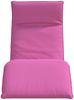 vidaXL Sonnenliege Klappbar Rosa 175x54x8,5 cm Oxford-Gewebe 4019766 Bild 4