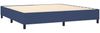 vidaXL Boxspringbett mit Matratze Blau 200x200 cm Stoff, Härtegrad: H2 [3131303] Bild 4