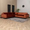 Bronx71 Ecksofa Vegas Samt kupfer links/rechts Bild 4