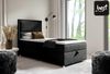 Best for Home Boxspringbett K11 SINGLE mit Bettkasten (Schwarz 100x200) Bild 2