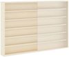 vidaXL Wanddisplay-Case mit Regal Beige 80 x 8,5 x 54 cm Sperrholz 42015628 Bild 2