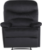 Sessel Samtstoff schwarz verstellbar ESLOV Bild 4