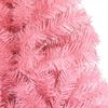 vidaXL Künstlicher Weihnachtsbaum mit Ständer Rosa 120 cm PVC 329177 Bild 4