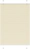 vidaXL Plissee Creme 85x100 cm Stoffbreite 84,4 cm Polyester 4015276 Bild 1