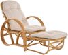 Krines Home Loungesessel Rattanliege Liegesessel klappbar mit Hocker Relax Liegestuhl Liege, mit Relaxfunktion Bild 5