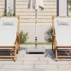 vidaXL Sonnenschirmständer Granit 30 kg Quadrat Grau 48563 Bild 3