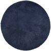 vidaXL Teppich Shaggy Hochflor NAVARRA Marineblau 120x120 cm Polyester 4102907 Bild 2