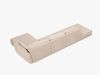Micadoni Ecksofa Kaelle 5-Sitzer Rechts Chenille Over The Horizon Beige Bild 3
