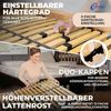 Coemo 7 Zonen Lattenrost Ergo KF 120x200 cm mit Kopf- & Fußteilverstellung Bild 4