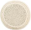 Makramee Sitzpuff Handgefertigt 45x30 cm Baumwolle [324002] Bild 2