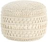 Makramee Sitzpuff Handgefertigt 45x30 cm Baumwolle [324002] Bild 5