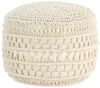 Makramee Sitzpuff Handgefertigt 45x30 cm Baumwolle [324002] Bild 4