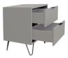 Maeusbacher Bonnie Kommoden Draht kreidegrau matt lack BxHxT: 51 x 60 x 45 cm Bild 2