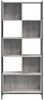 vidaXL Bücherregal Grau Sonoma 72x28x172 cm Holzwerkstoff 3213655 Bild 5