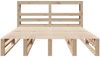 vidaXL Massivholzbett ohne Matratze 150x200 cm Kiefernholz 3306498 Bild 4