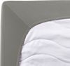 Traumschlaf Feinjersey Kinder-Baby Spannbetttuch|70x140 cm| grau Bild 2