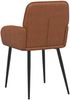 vidaXL Esszimmerstühle 6 pcs Kunstleder Braun 57 x 50 x 85 cm 3428190 Bild 5